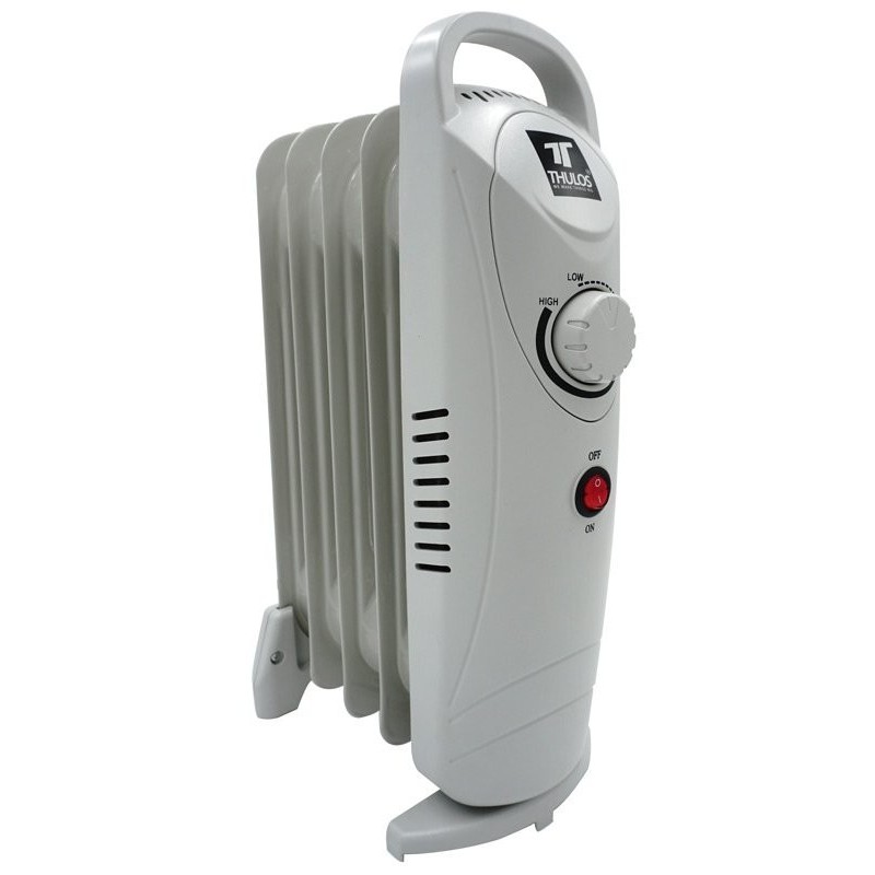 Mini Radiador de aceite con termostato regulable y luz indicadora