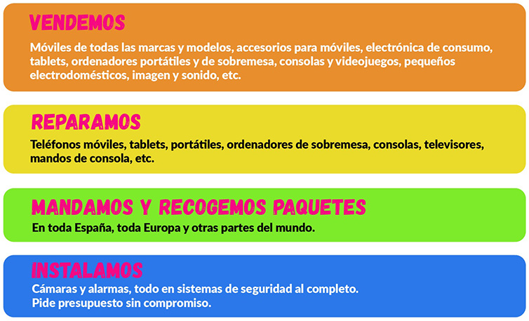 Servicios de Tu Tienda Guay Servicios de Tu Tienda Guay
